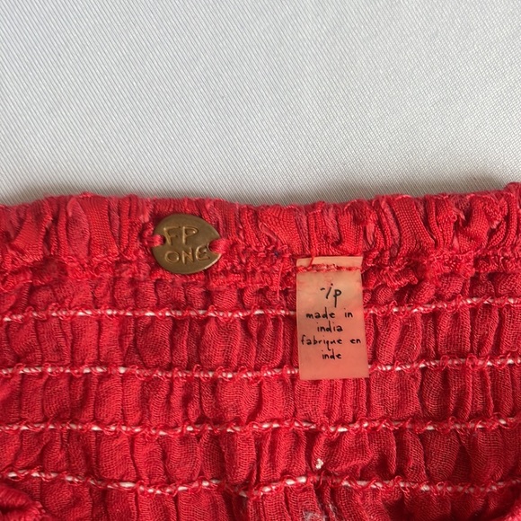 Red Free People Bra Size Small - Picture 4 of 9